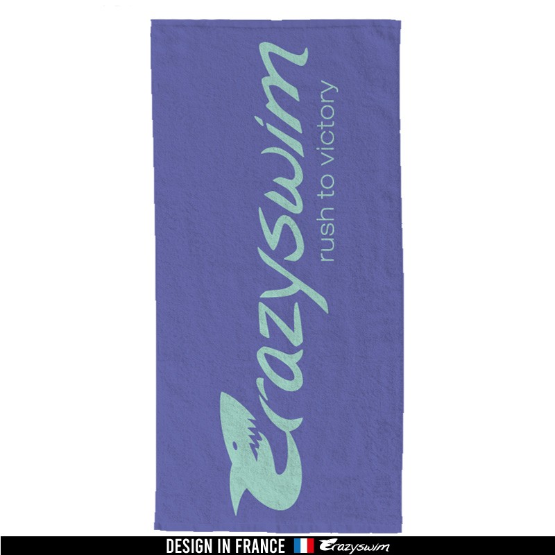 CRAZY SPORT TOWEL violet Color