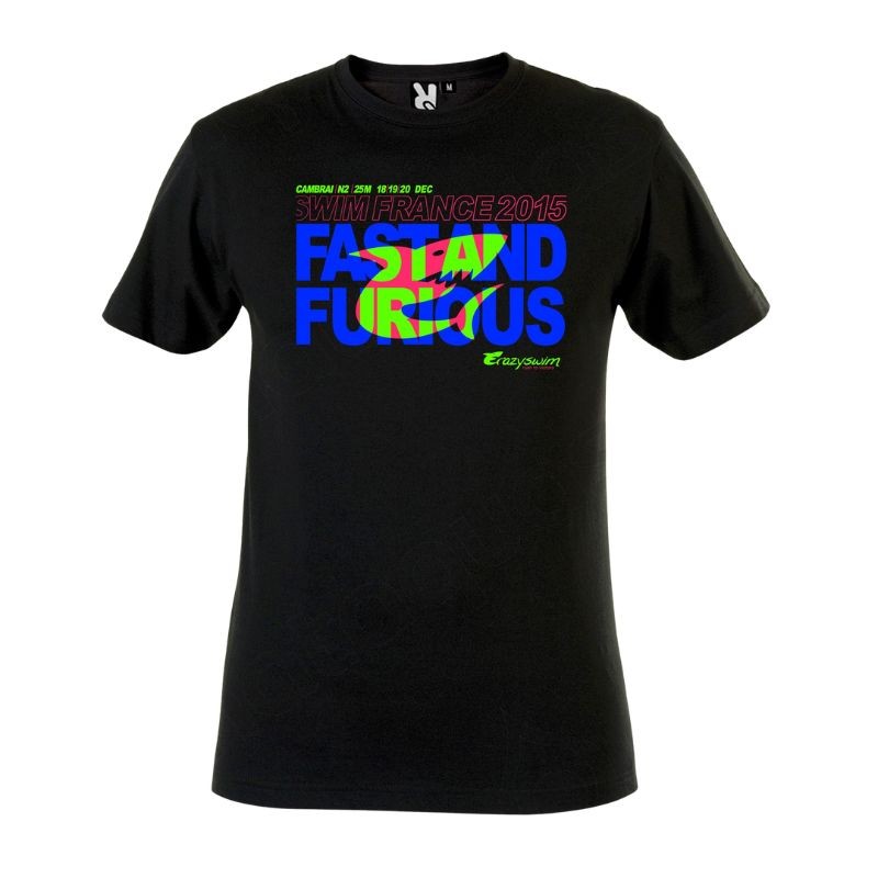 TEE FAST AND FURIOUS couleurs