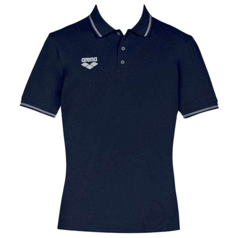 TL SS POLO - UNISEXE Bleu marine couleurs