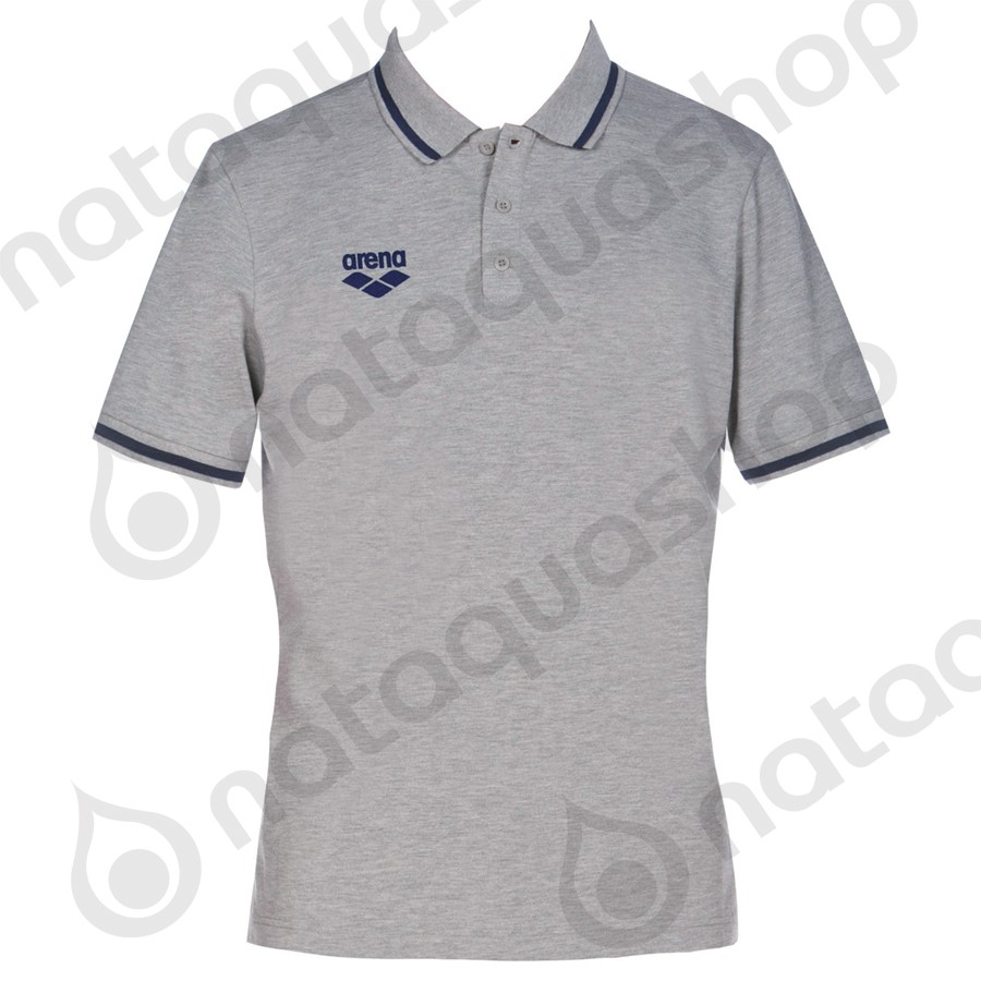 TL SS POLO - UNISEXE Gris couleurs