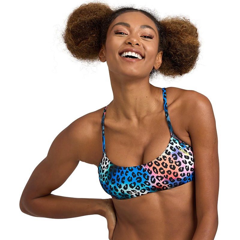 BANDEAU PLAY - WOMAN Neon blue/Multi Color