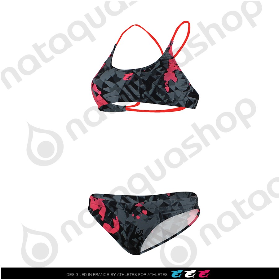 AMAZONE LEON - LADIES Black-red Color