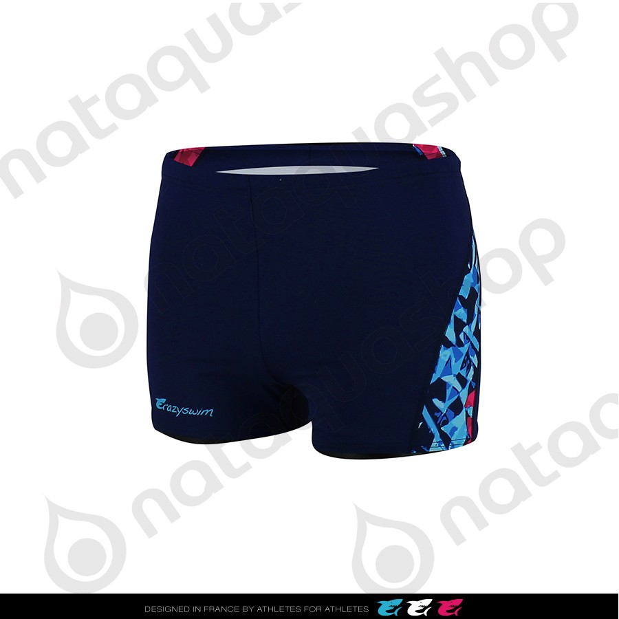 LEON PANEL SHORT - MEN Blue/ red Color