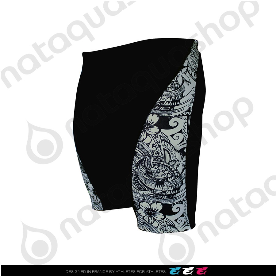 FLOWER MAT PANEL JAMMER - HOMME White Color