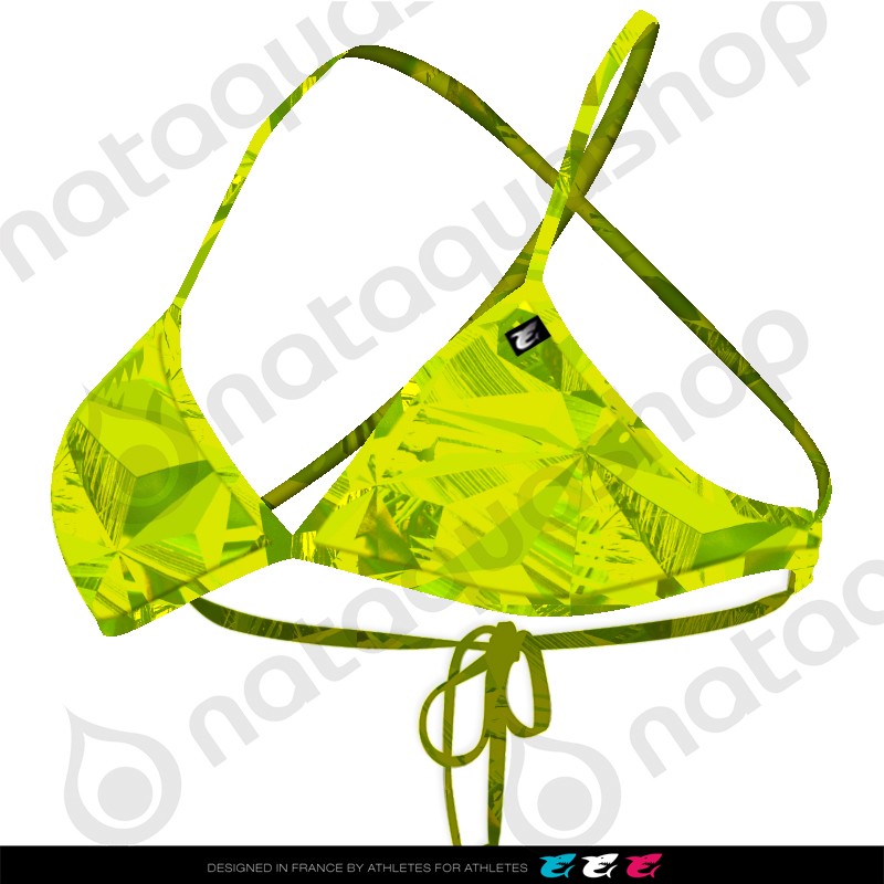 PRIMEVAL TRIANGLE TIE BACK - FEMME VERT LIME couleurs