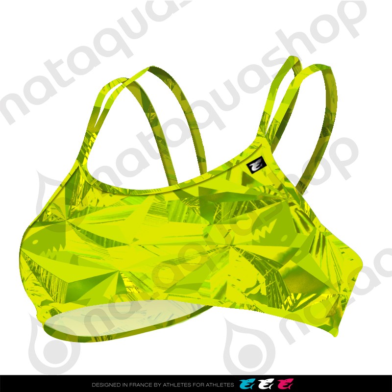 PRIMEVAL WATER DROP BACK - FEMME VERT LIME couleurs