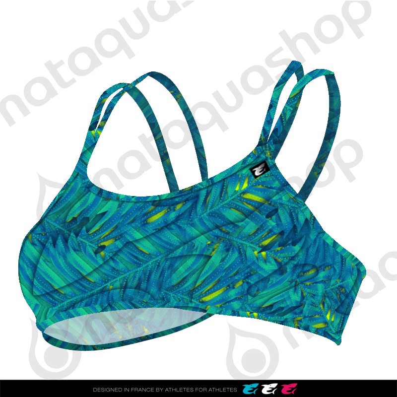 MAD FERN WATER DROP BACK - LADIES BLUE LAGOON Color