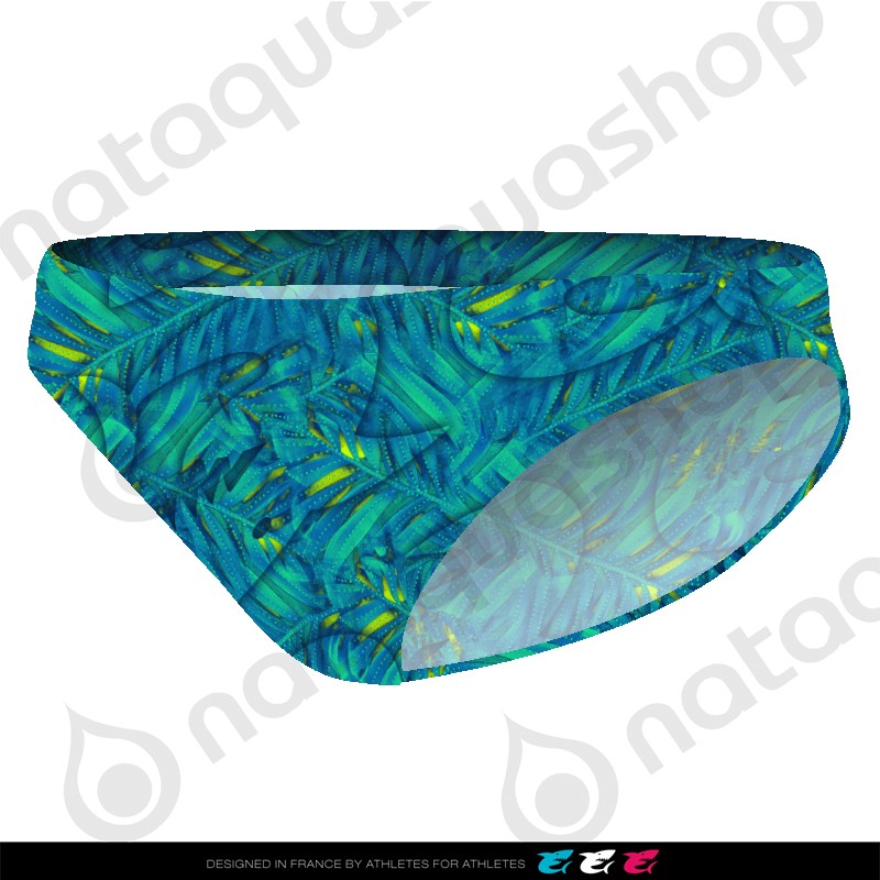 MAD FERN BIKINI BRIEF - FEMME BLUE LAGOON Color