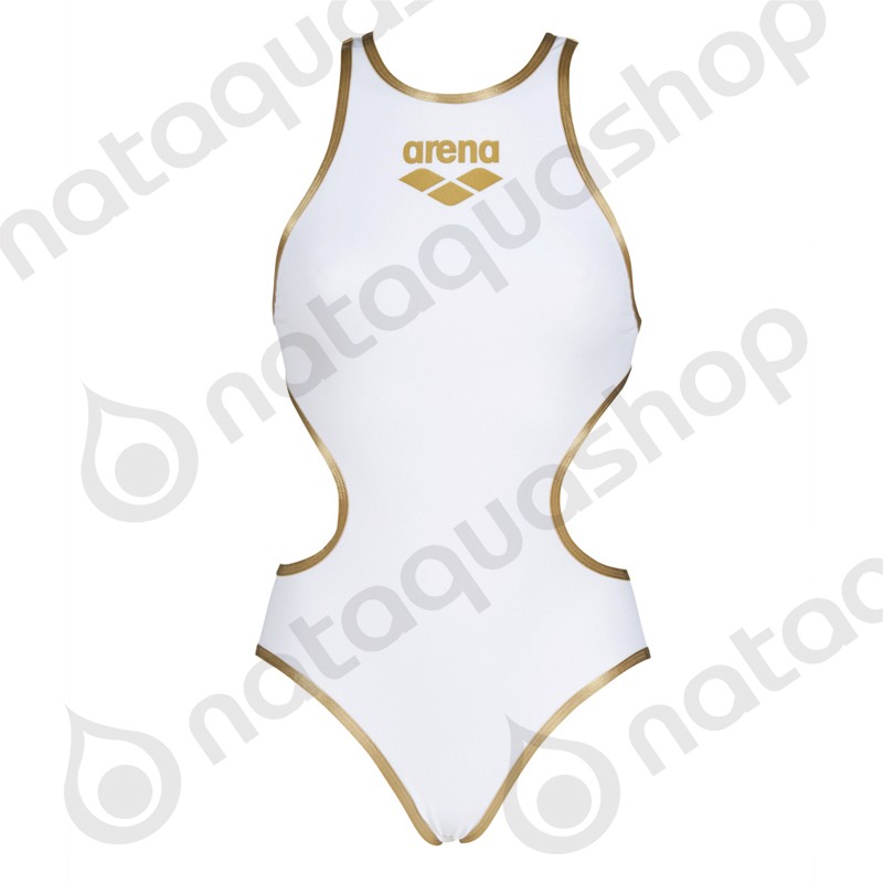 W Arena One Biglogo White Gold Arena Swimwear Nataquashop W Arena One Biglogo White Gold Arena Swimwear Nataquashop