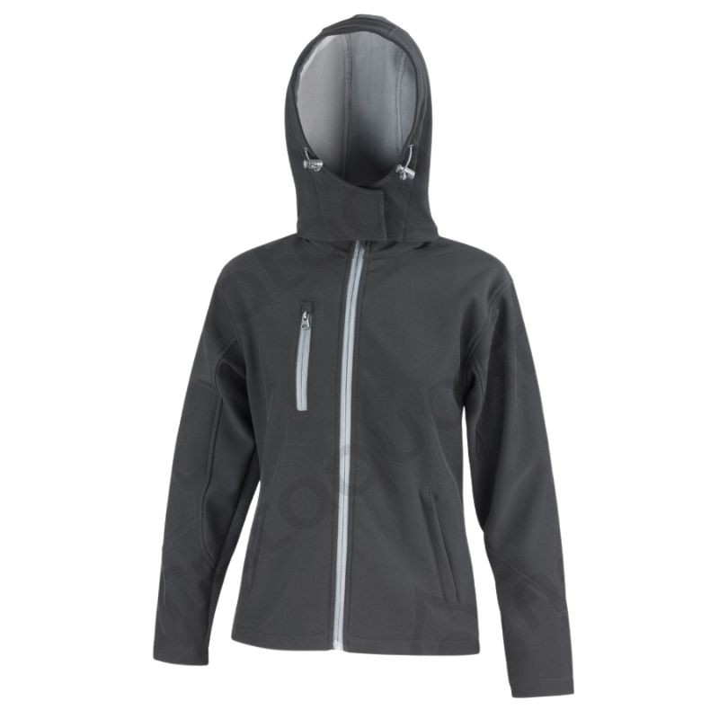 VESTE SOFTSHELL A CAPUCHE R230F - FEMME couleurs