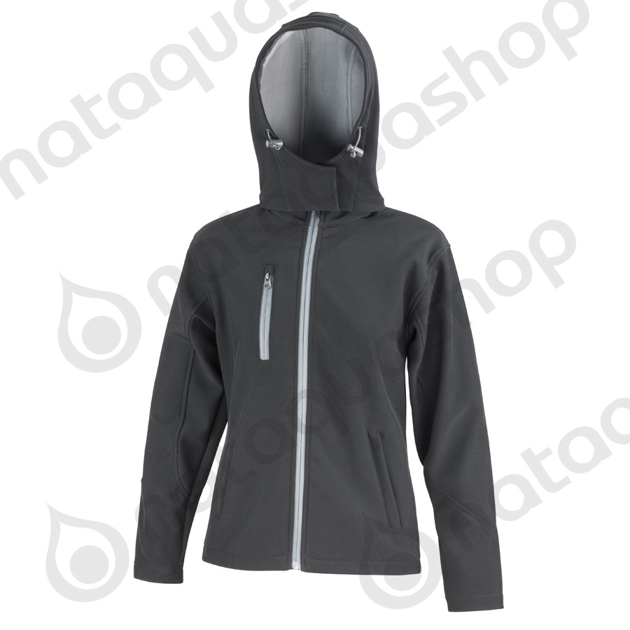 VESTE SOFTSHELL A CAPUCHE R230F - FEMME couleurs