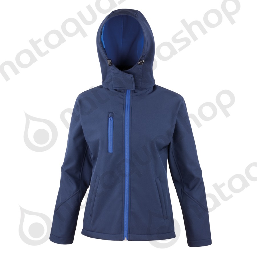 VESTE SOFTSHELL A CAPUCHE R230F - FEMME couleurs