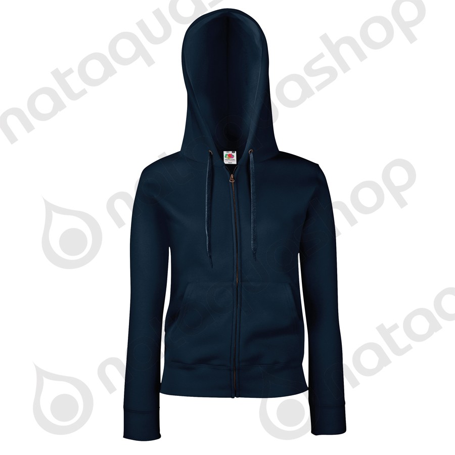 SWEAT-SHIRT A CAPUCHE ZIPPE SS312 - FEMME Color