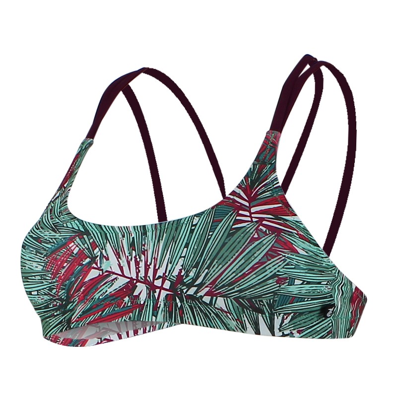 LAMIA TOP JUNGLE MANIA - FEMME Kaki Color