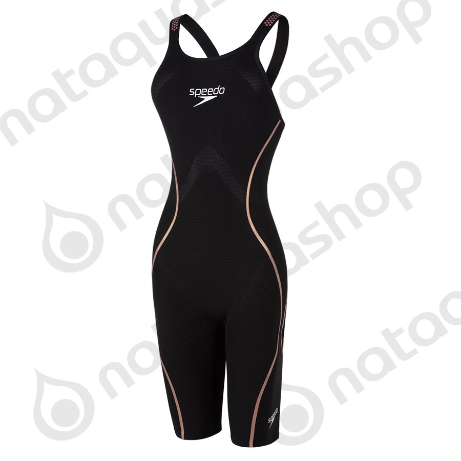 LZR PURE INTENT DOS OUVERT - FEMME Black/ Gold couleurs