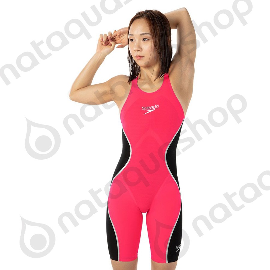 LZR PURE INTENT DOS OUVERT - FEMME Rouge/noir couleurs