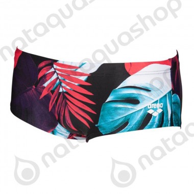 TROPICAL LEAVES LOW WAIST SHORT