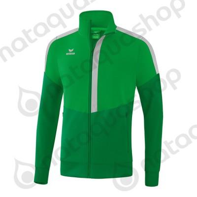 VESTE WORKER SQUAD - JUNIOR fern green/smaragd/silver grey