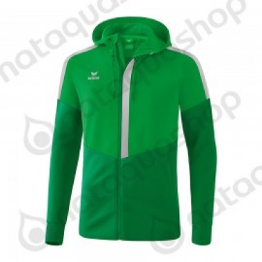 VESTE D'ENTRAINEMENT A CAPUCHE SQUAD - JUNIOR - photo 0