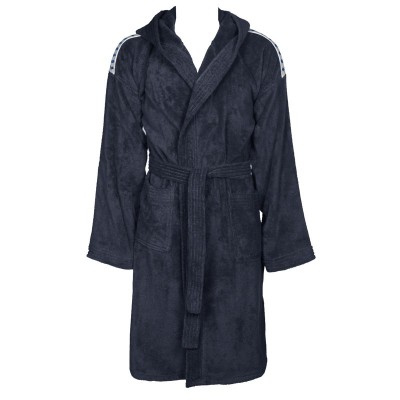 CORE SOFT ROBE Navy/ White