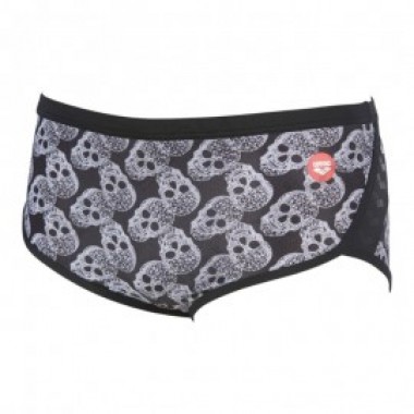 M CRAZY POP SKULLS LOW WAIST SHORT - photo 0