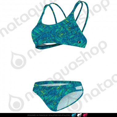 DARIA MAD FERN - FEMME Bleu lagon
