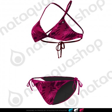 SEGURA LEAVES FOREST - FEMME Rose Cerise