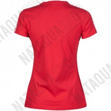 W T-SHIRT TEAM - FEMME Rouge/blanc - photo 1