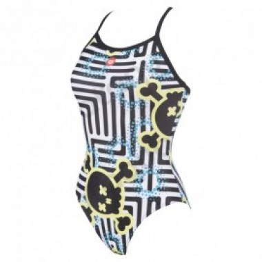 W CRAZY LABYRINTH LIGHT DROP BACK ONE PIECE - photo 0