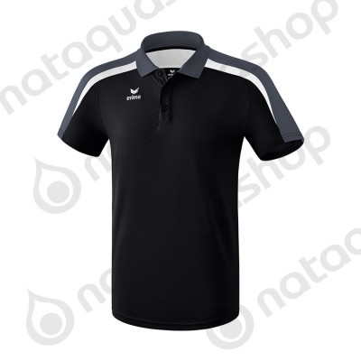 POLO LIGA 2.0 - HOMME noir/blanc/dark grey
