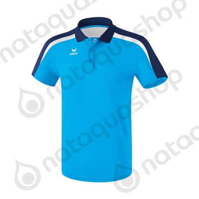POLO LIGA 2.0 - HOMME curacao/new navy/blanc