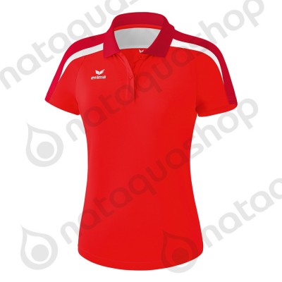POLO LIGA 2.0 - FEMME rouge/tango rouge/blanc
