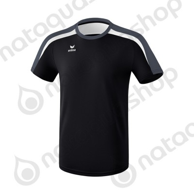 T-SHIRT LIGA 2.0 - JUNIOR noir/blanc/dark grey