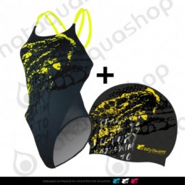 PACK LAMIA SNAKE NOIR/JAUNE - photo 0