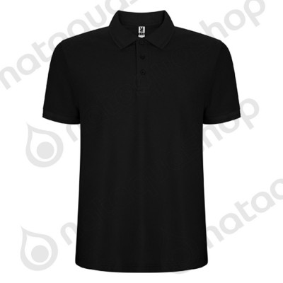 POLO PEGASO PREMIUM - HOMME NOIR 02
