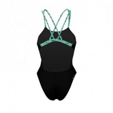 LAMIA CRAZY POP noir/imprimé bleu - photo 1