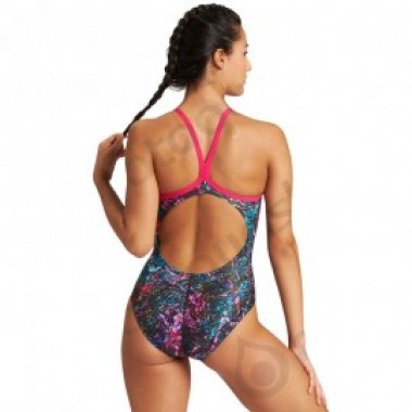 W MOUNTAINS TEXTURE LIGHT DROP BACK ONE PIECE - photo 1