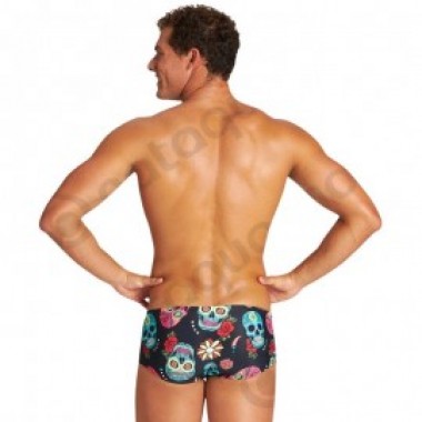 M CRAZY SKULLS CARNIVAL LOW WAIST SHORT - photo 1