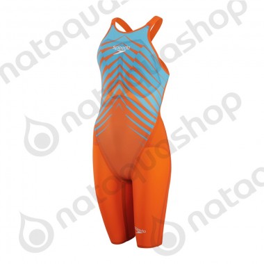 FS LZR PURE VALOR DOS OUVERT - FEMME Orange / Bleu