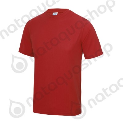 JC001 T-SHIRT COOL T  Fire Red