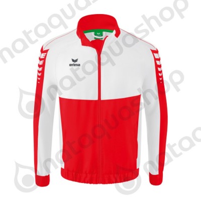 VESTE DE PRESENTATION SIX WINGS - HOMME Rouge/blanc