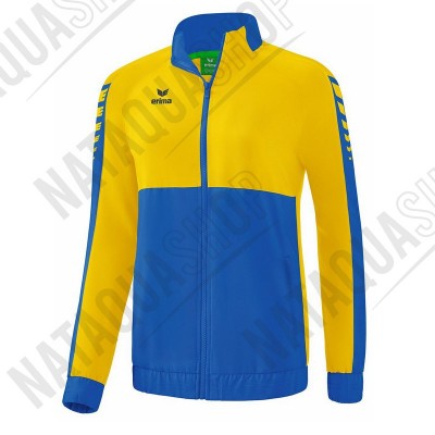 VESTE DE PRESENTATION SIX WINGS - FEMME new royal/jaune