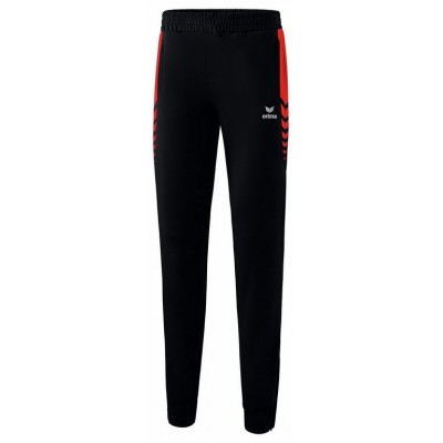 PANTALON WORKER SIX WINGS - FEMME Noir/rouge