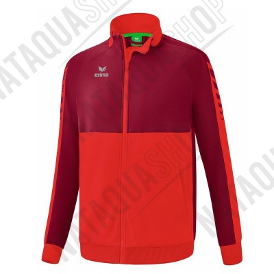 VESTE WORKER SIX WINGS - ADULTE Rouge/bordeaux