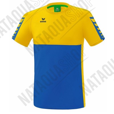 T-SHIRT SIX WINGS - HOMME new royal/jaune