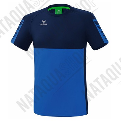 T-SHIRT SIX WINGS - HOMME new roy/new navy