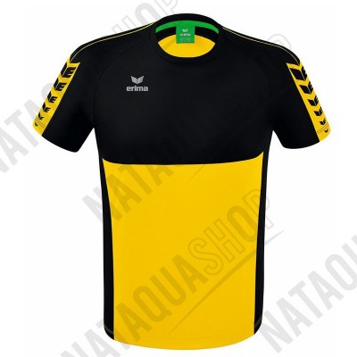 T-SHIRT SIX WINGS - HOMME Jaune/Noir