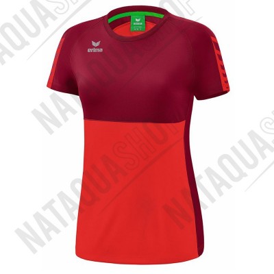 T-SHIRT SIX WINGS - FEMME Rouge/bordeaux