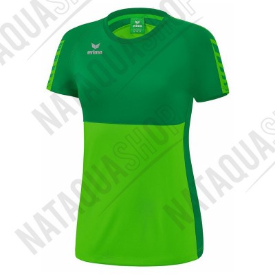 T-SHIRT SIX WINGS - FEMME Green/Emeraude