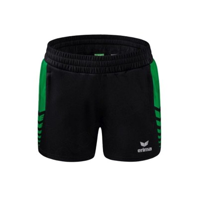 SHORT WORKER SIX WINGS - LADIES Noir/émeraude